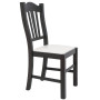 Scaun Silvana - cadru wenge - imitatie piele alb - 21894 Scaun Silvana - cadru wenge - imitatie piele alb - 21894