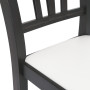 Scaun Silvana - cadru wenge - imitatie piele alb - 21894 Scaun Silvana - cadru wenge - imitatie piele alb - 21894
