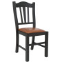 Scaun Silvana - cadru wenge - imitatie piele coniac - 8070 Scaun Silvana - cadru wenge - imitatie piele coniac - 8070