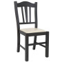 Scaun Silvana - cadru wenge - imitatie piele crem - 21834 Scaun Silvana - cadru wenge - imitatie piele crem - 21834