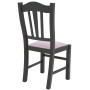 Scaun Silvana - cadru wenge - imitatie piele mov - 21897 Scaun Silvana - cadru wenge - imitatie piele mov - 21897