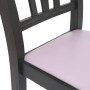 Scaun Silvana - cadru wenge - imitatie piele mov - 21897 Scaun Silvana - cadru wenge - imitatie piele mov - 21897