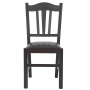Scaun Silvana - cadru wenge - imitatie piele wenge - 21835 Scaun Silvana - cadru wenge - imitatie piele wenge - 21835