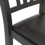 Scaun Silvana - cadru wenge - imitatie piele wenge - 21835 Scaun Silvana - cadru wenge - imitatie piele wenge - 21835