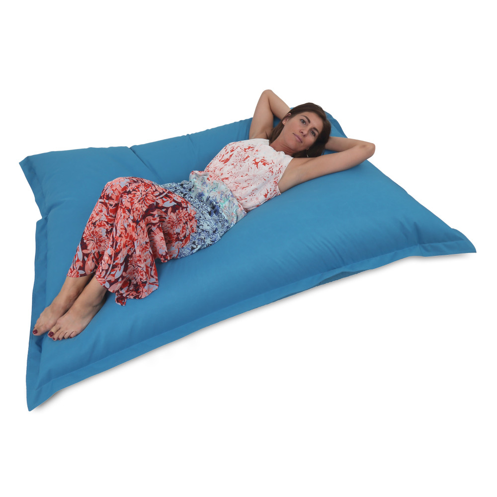Perna Sun XL - stofa impermeabila - albastru Perna Sun XL - stofa impermeabila - albastru