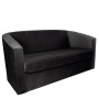 Canapea Tudor - stofa H01 - negru