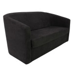 Canapea Tudor - stofa K6 - negru