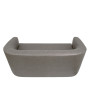 Canapea Tudor - stofa M609 - gri deschis Canapea Tudor - stofa M609 - gri deschis