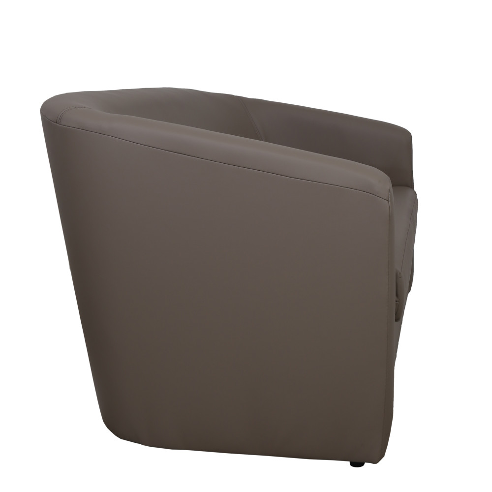 Canapea Tudor imitatie piele -  C06 taupe