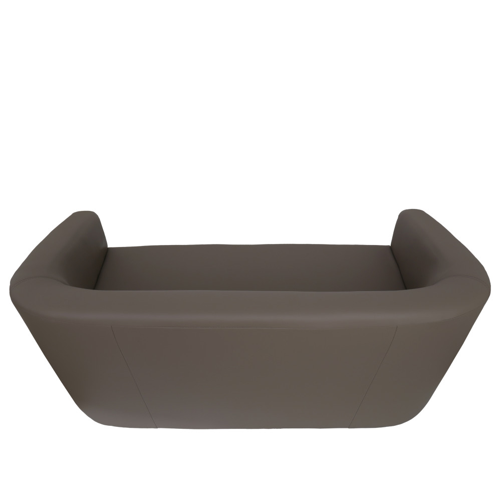 Canapea Tudor imitatie piele -  C06 taupe