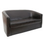 Canapea Tudor imitatie piele - wenge 21835 Canapea Tudor imitatie piele - wenge 21835