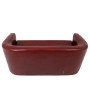 Canapea Tudor imitatie piele - bordo 21902