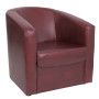 Fotoliu Tudor imitatie piele - bordo 21902 Fotoliu Tudor imitatie piele - bordo 21902