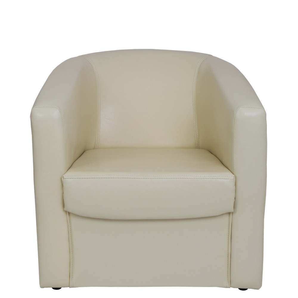 Fotoliu Tudor imitatie piele - crem 21834 Fotoliu Tudor imitatie piele - crem 21834