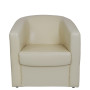 Fotoliu Tudor imitatie piele - crem 21834 Fotoliu Tudor imitatie piele - crem 21834
