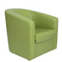Fotoliu Tudor imitatie piele - verde 21899 Fotoliu Tudor imitatie piele - verde 21899