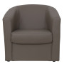 Fotoliu Tudor imitatie piele - C06 taupe