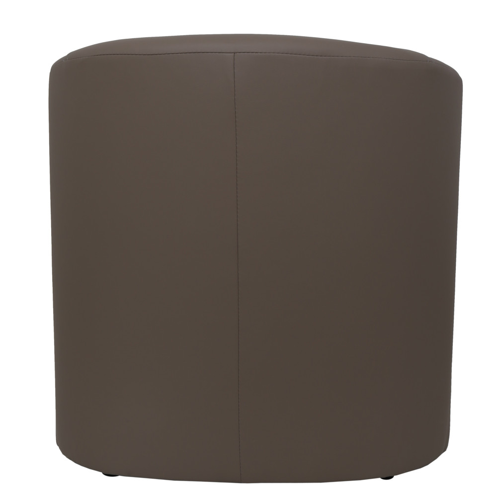 Fotoliu Tudor imitatie piele - C06 taupe
